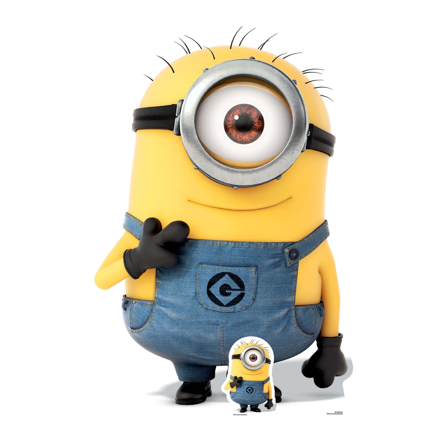 Carl Minion Smiling Despicable Me and Minions Cardboard Cutout - mycardboardcutout