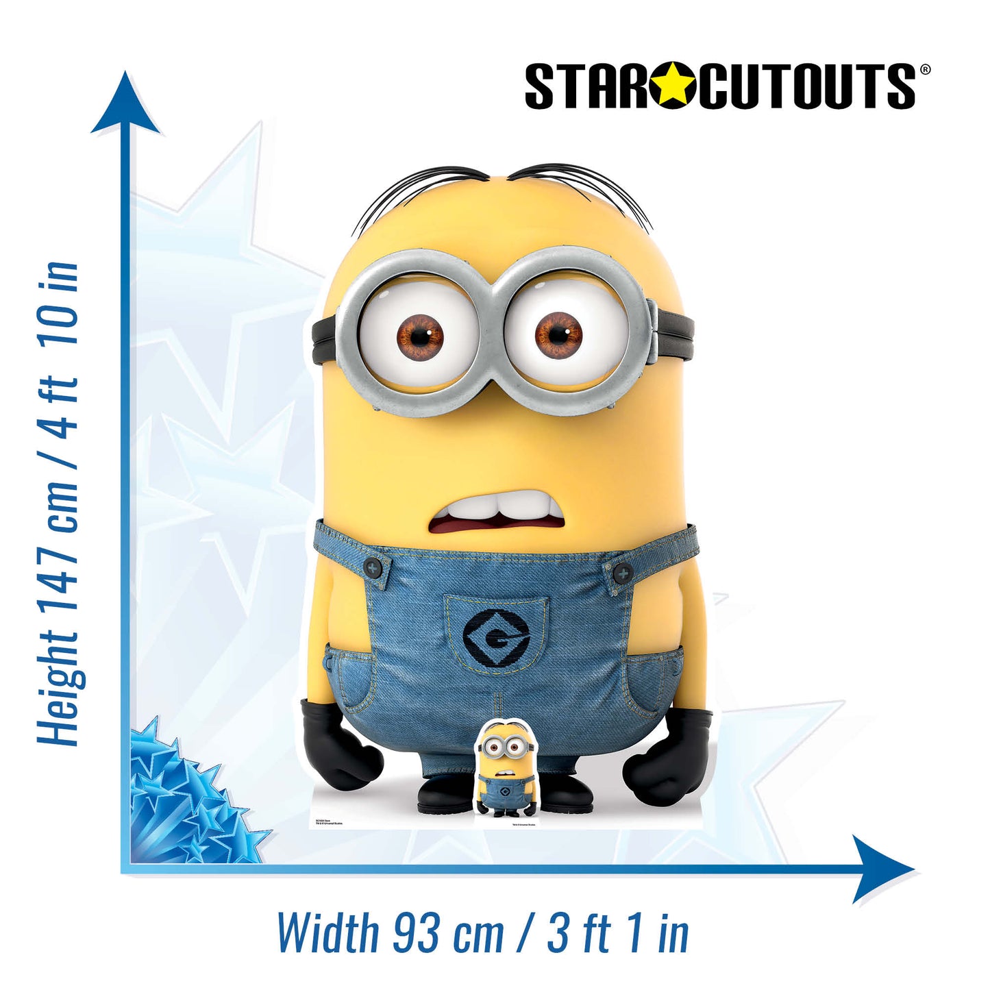Dave Classic Minion Despicable Me and Minions Cardboard Cutout - mycardboardcutout