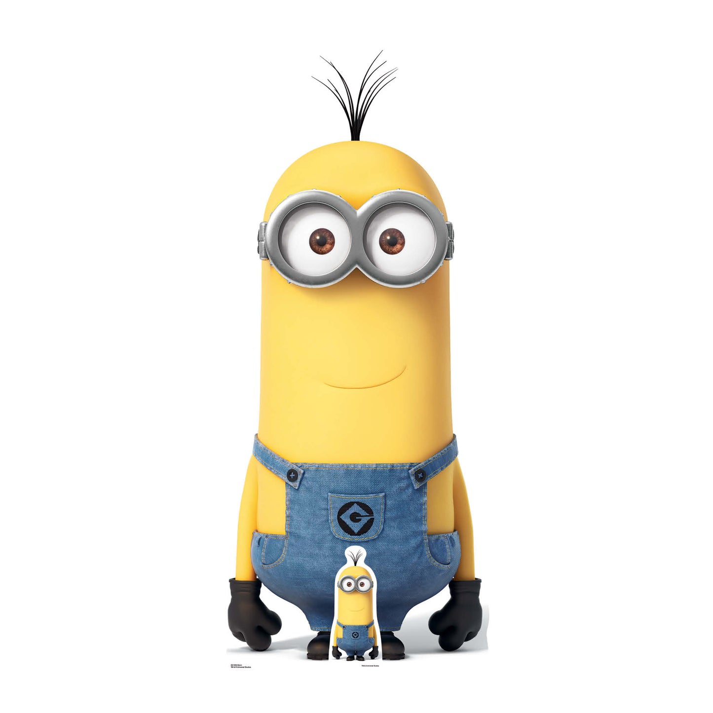 Kevin Classic Dungarees Tall Minion Despicable Me and Minions Cardboard Cutout - mycardboardcutout
