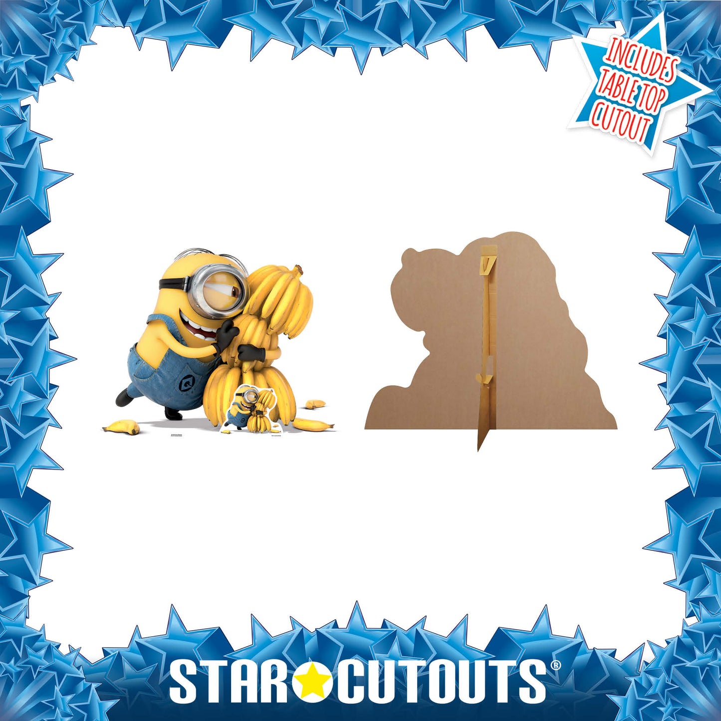 Minion Bananas Despicable Me and Minions Cardboard Cutout - mycardboardcutout