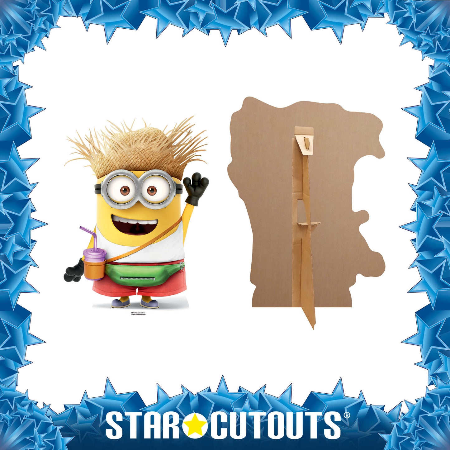 Vacation Minion Tim Despicable Me and Minions Cardboard Cutout - mycardboardcutout
