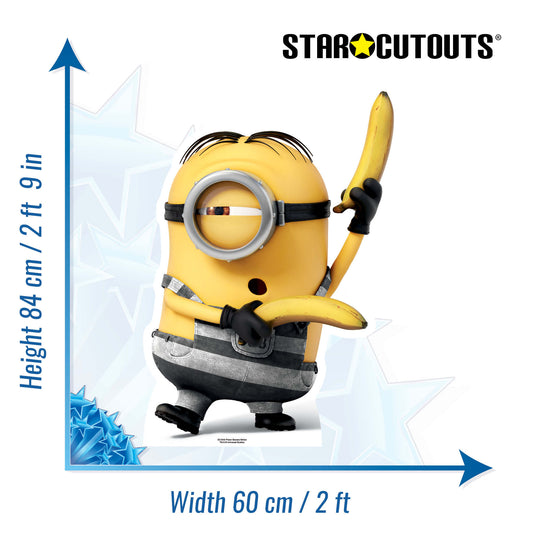 Prison Banana Minion Despicable Me and Minions Cardboard Cutout - mycardboardcutout