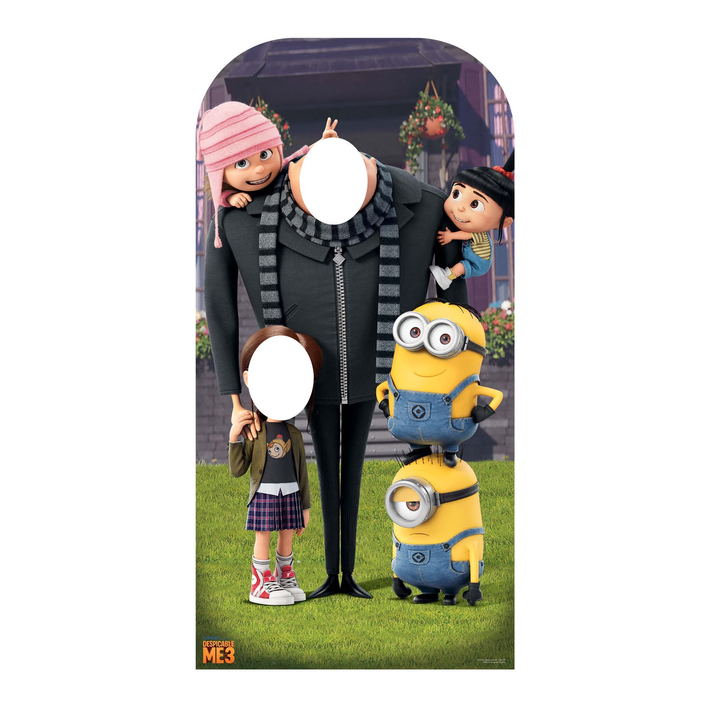 Despicable Me Stand In Gru and Minions Cardboard Cutout