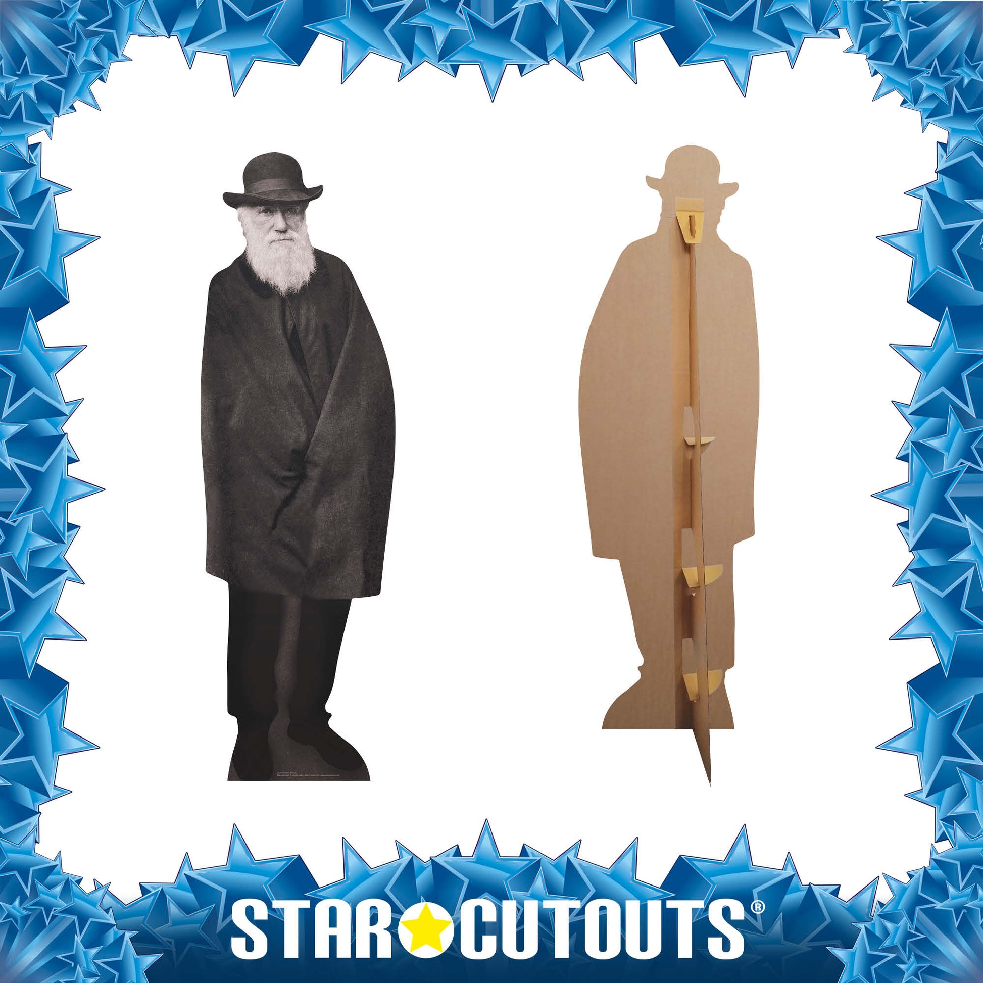 Charles Darwin Historical Figure Cardboard Cutout Lifesize - mycardboardcutout