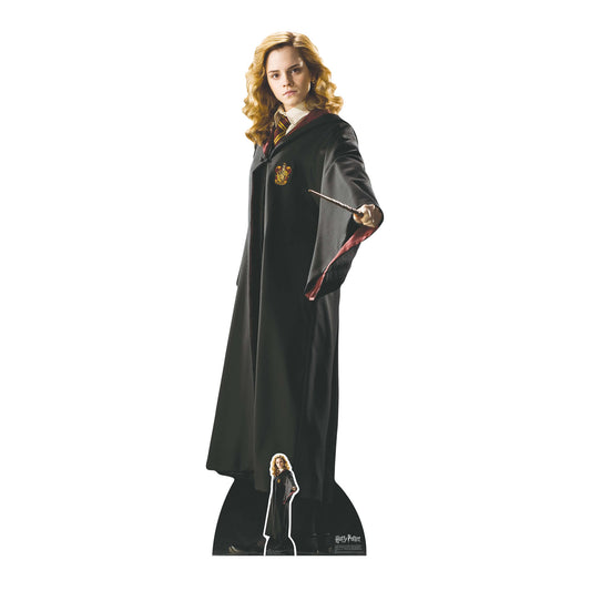 Hermione Granger Hogwarts School of Witchcraft and Wizardry Uniform Cardboard Cutout Lifesize - mycardboardcutout