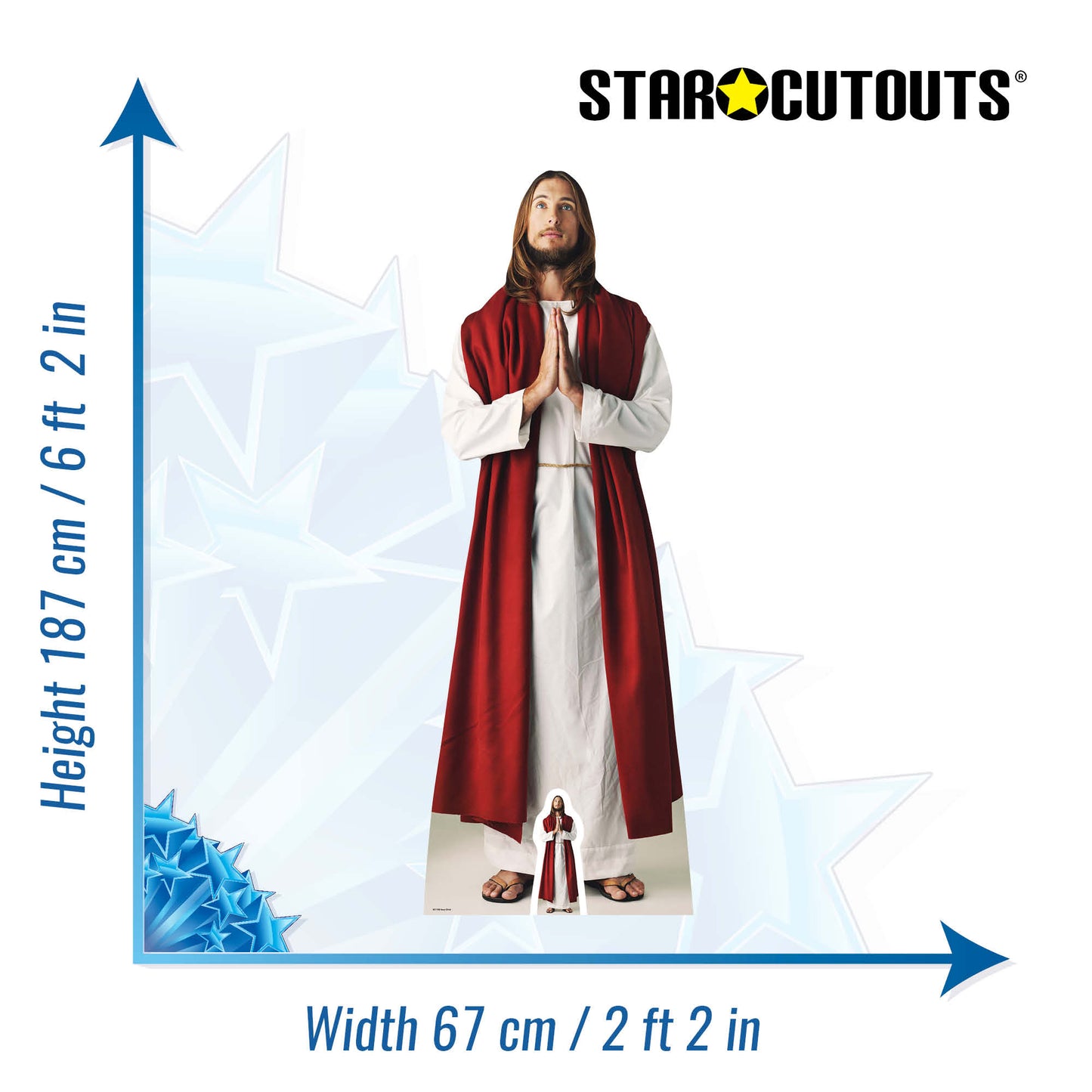 Jesus Christ Cardboard Cutout - mycardboardcutout