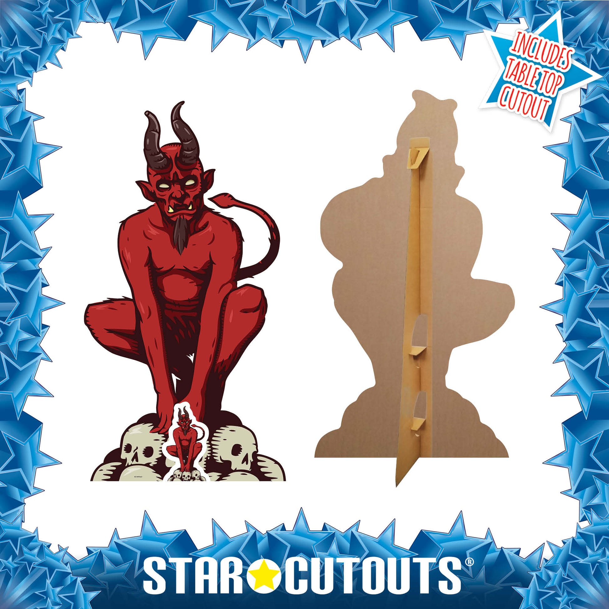 Red Devil Cardboard Cutout - mycardboardcutout