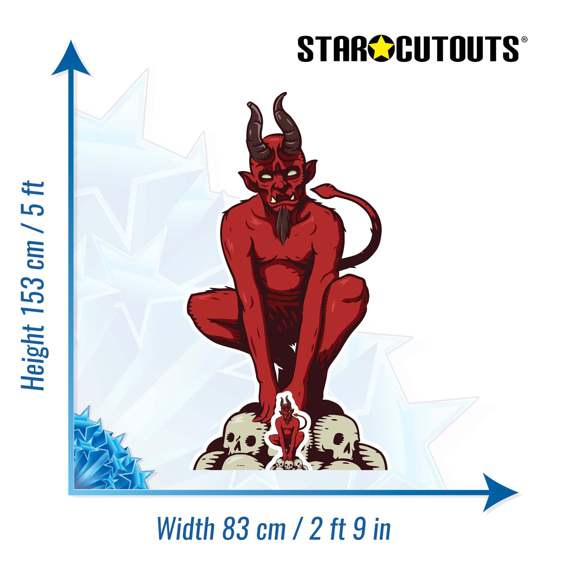 Red Devil Cardboard Cutout - mycardboardcutout