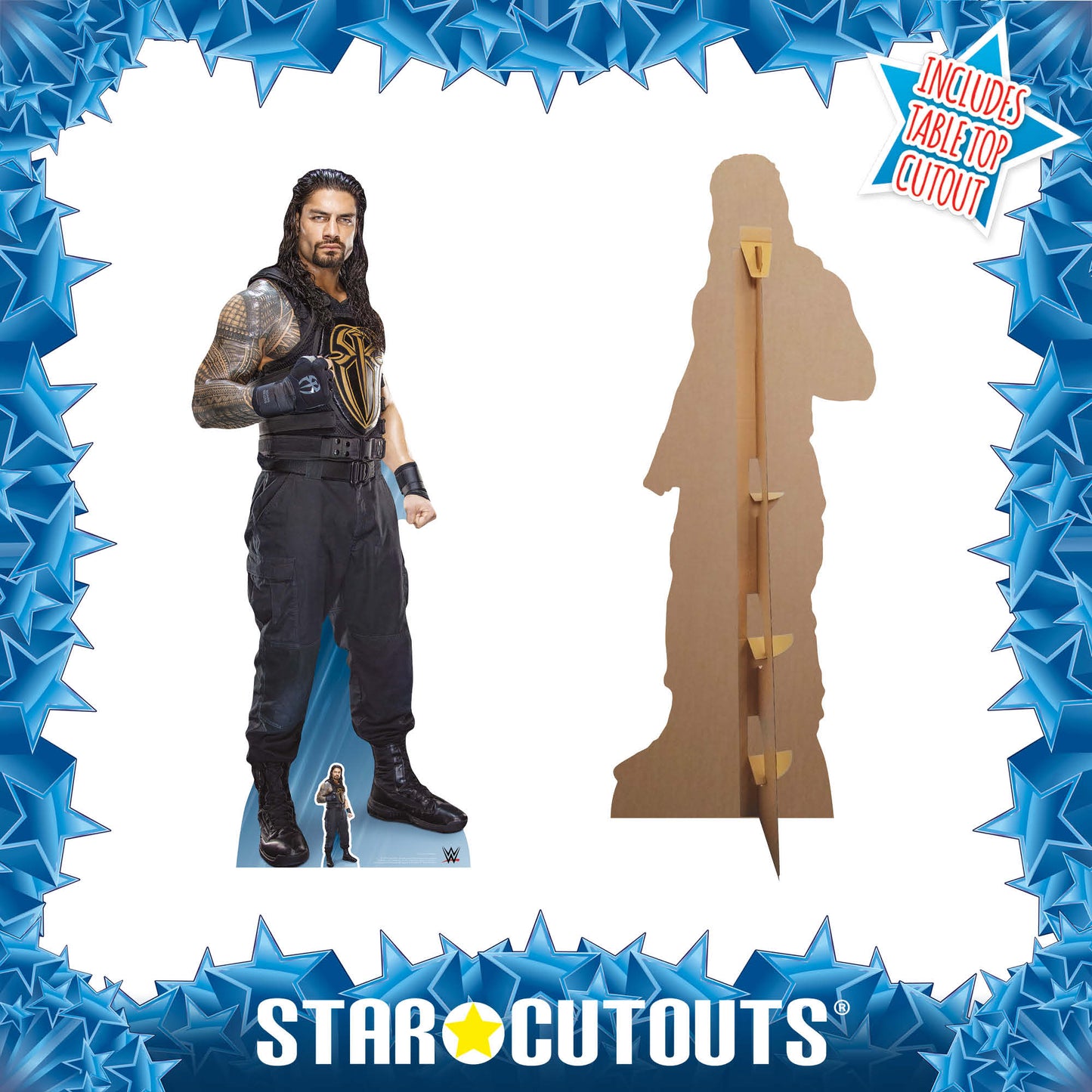 Roman Reigns Cardboard Cutout Lifesize - mycardboardcutout