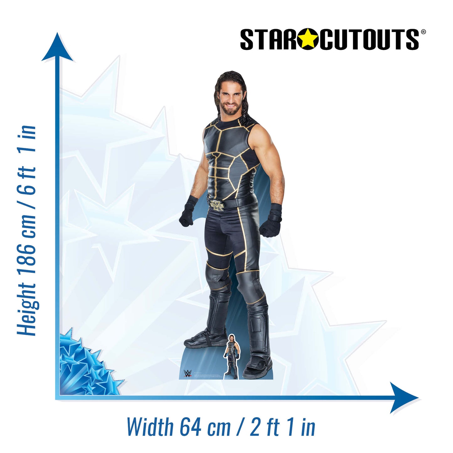 Seth Rollins Cardboard Cutout Lifesize