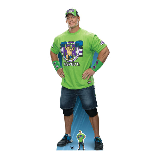 John Cena Wrestler Cardboard Cutout Lifesize - mycardboardcutout