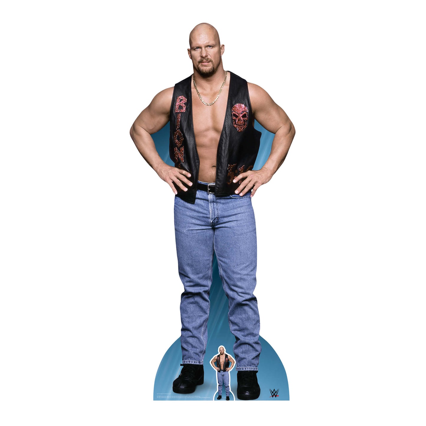 Stone Cold Steve Austin Cardboard Cutout Lifesize - mycardboardcutout