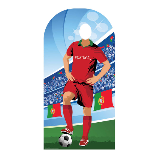 Portugal World Tournament Football Stand-IN Cardboard Cutout - mycardboardcutout