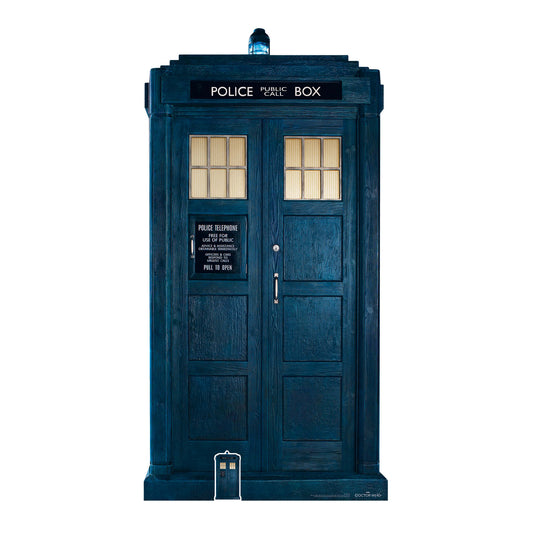 SC1188 Doctor Who The Tardis 2/3 LIFE SIZE Cardboard Cutout - mycardboardcutout