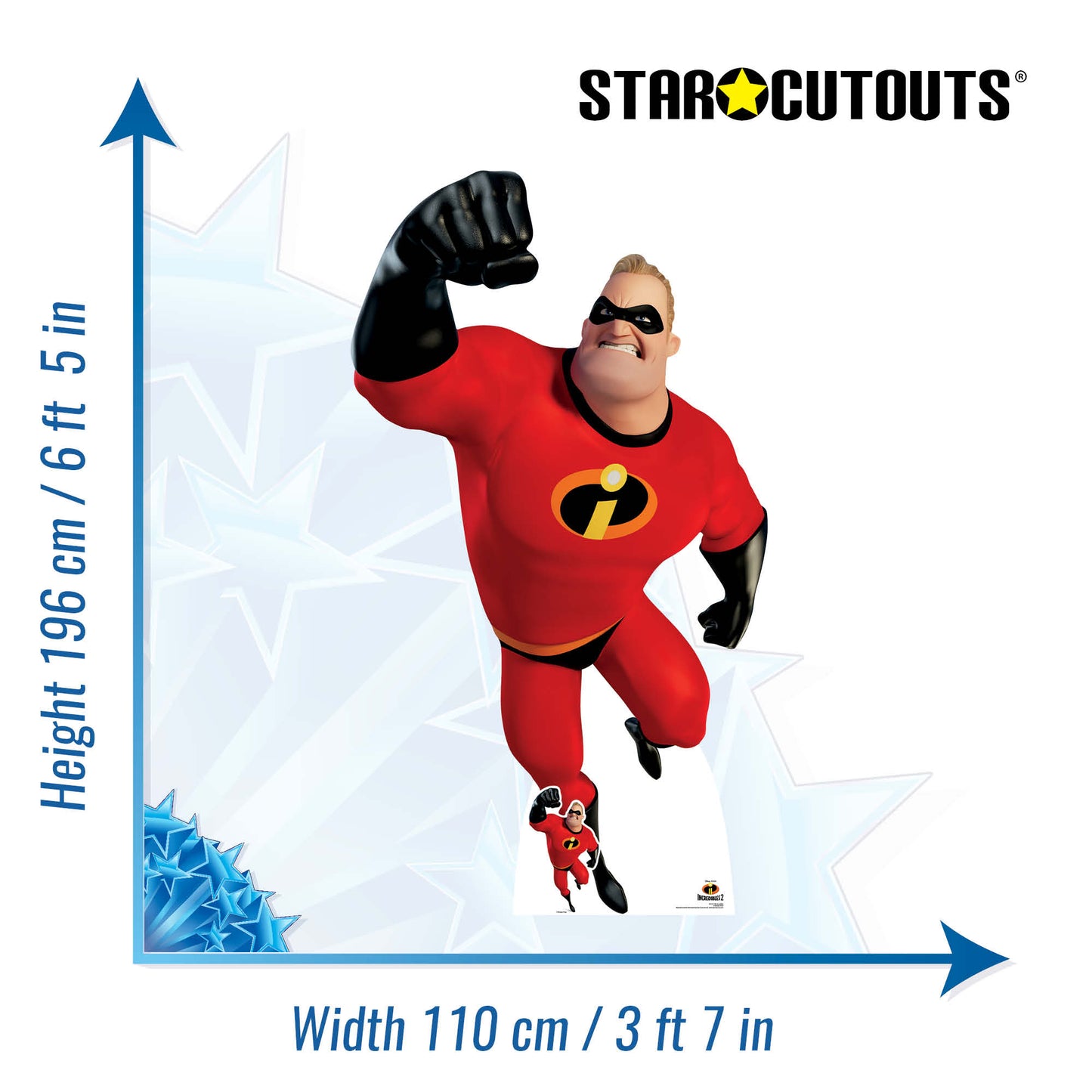 Mr Incredible The Incredibles Cardboard Cutout