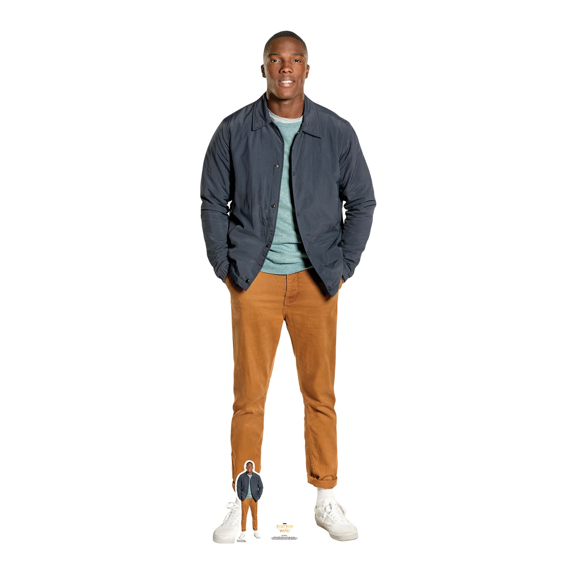 Tosin Cole Ryan Lifesize Cardboard Cutout Doctor Who Cardboard Cutout - mycardboardcutout