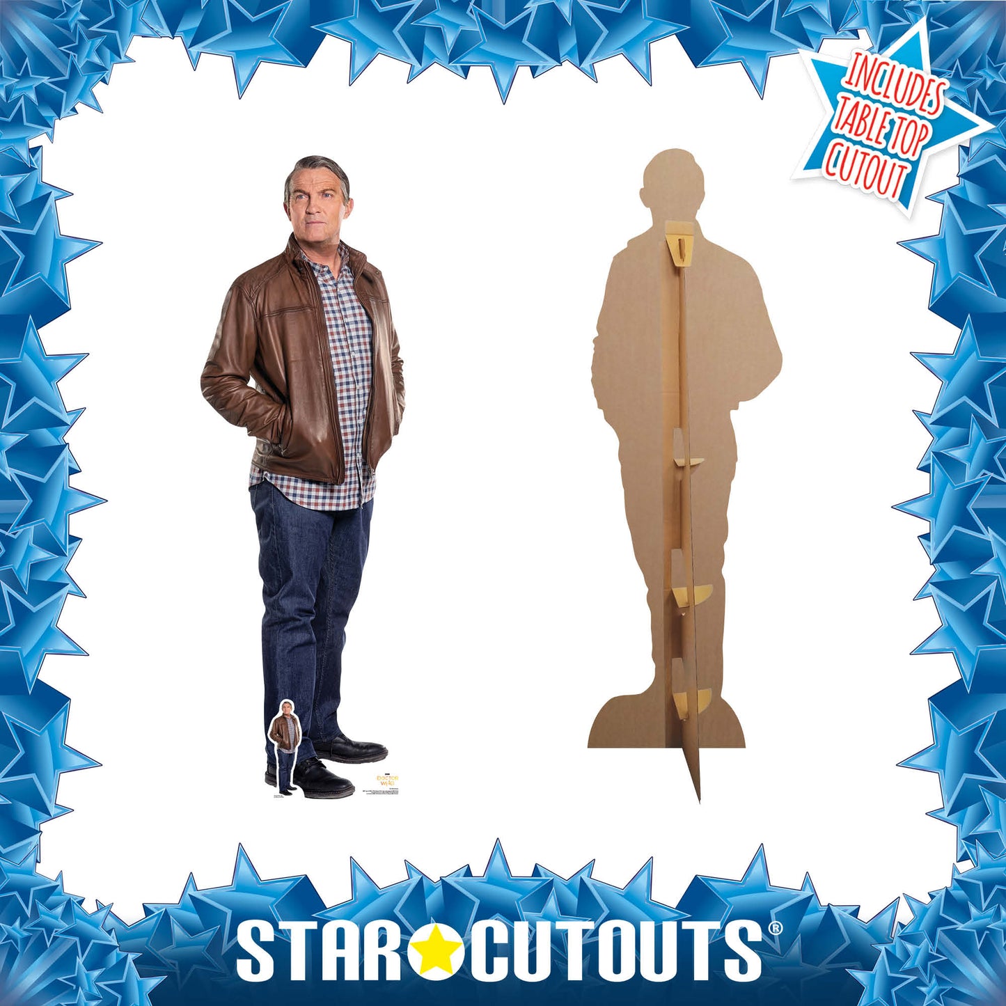 SC1200 Bradley Walsh Graham Lifesize Doctor Who Cardboard Cutout - mycardboardcutout