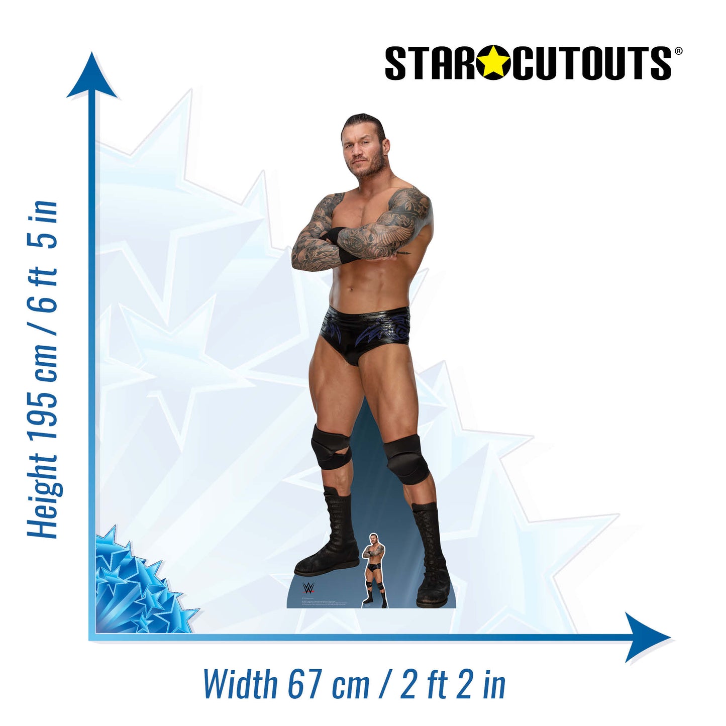 WWE Randy Orton Cardboard Cutout Lifesize