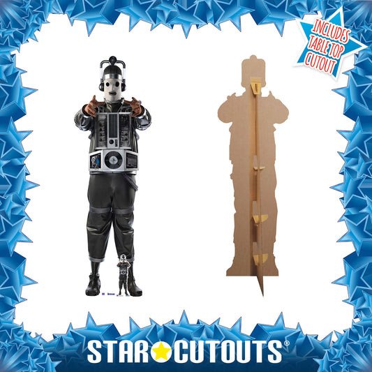 Mondassian Cyberman Cardboard Cutout - mycardboardcutout