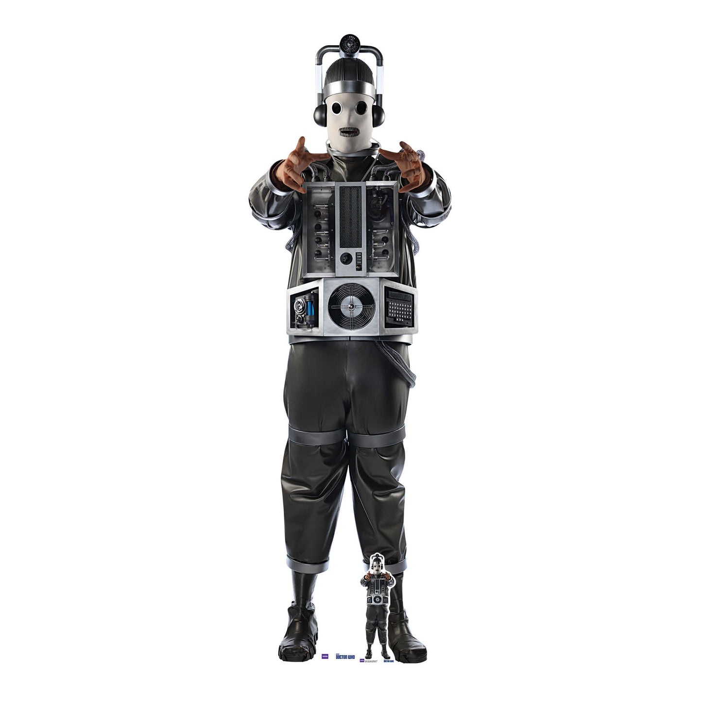 Mondassian Cyberman Cardboard Cutout - mycardboardcutout