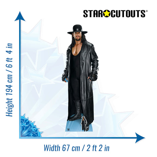 Undertaker Legend Trademark Hat and Coat Cardboard Cutout Lifesize - mycardboardcutout