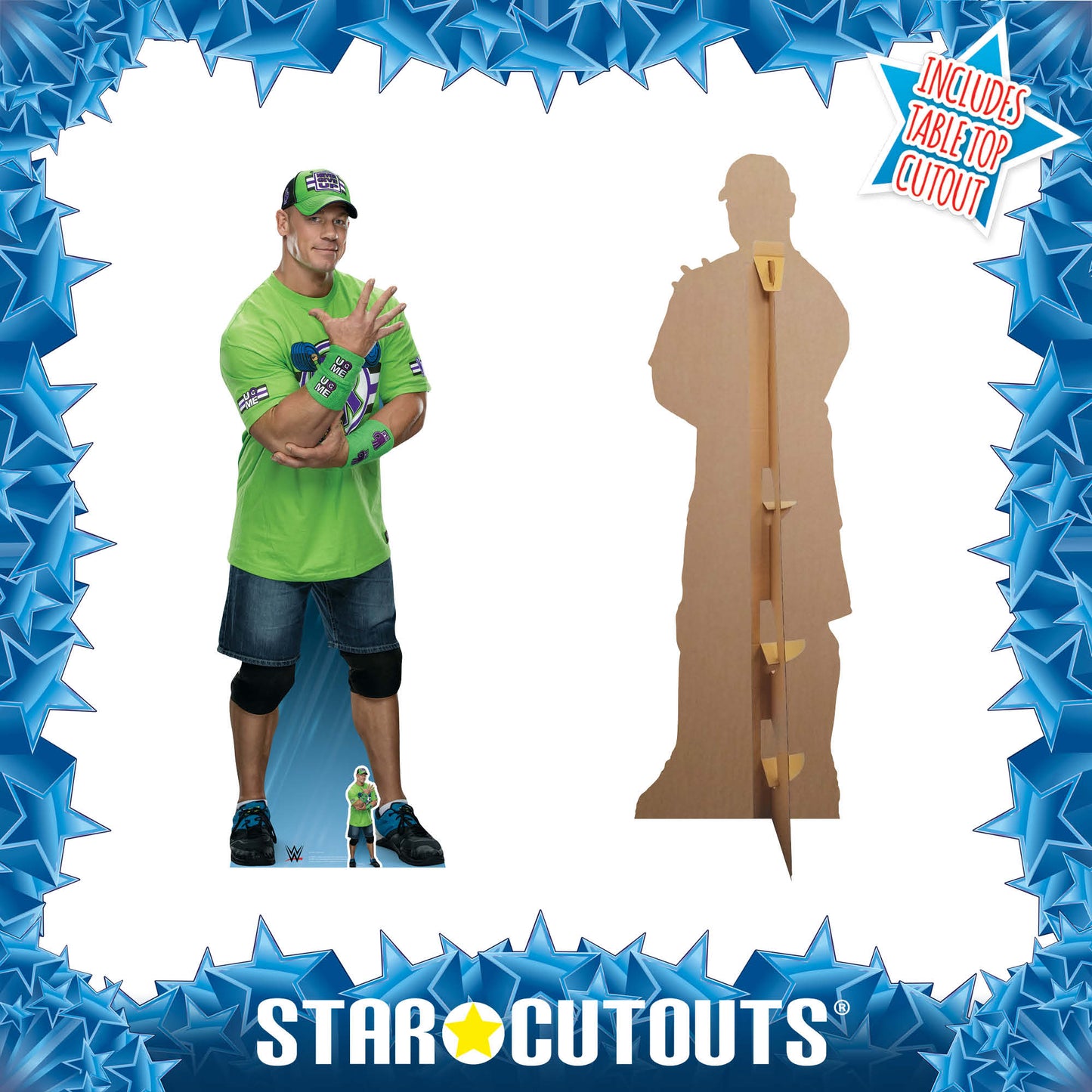 John Cena WWE Cardboard Cutout Lifesize - mycardboardcutout