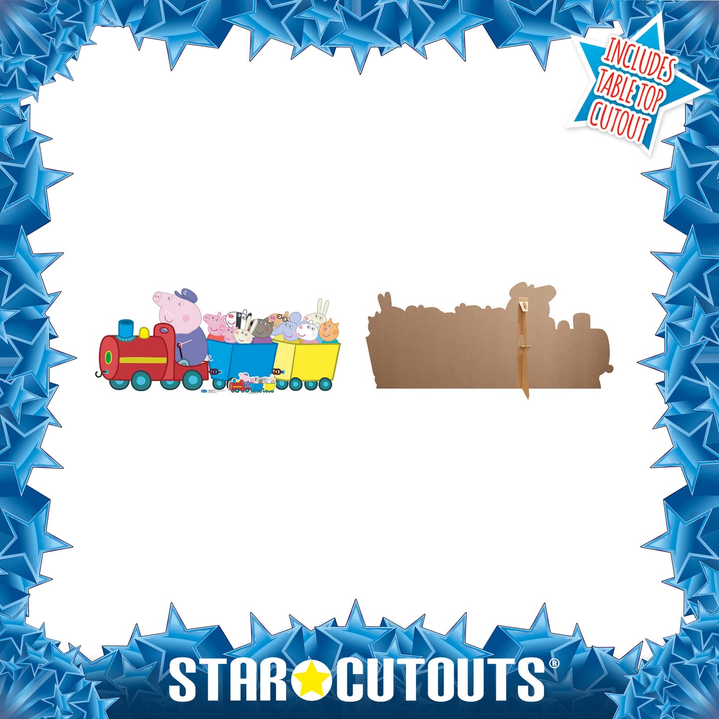 Grandpa Pigs Train Peppa Pig Cardboard Cutout - mycardboardcutout