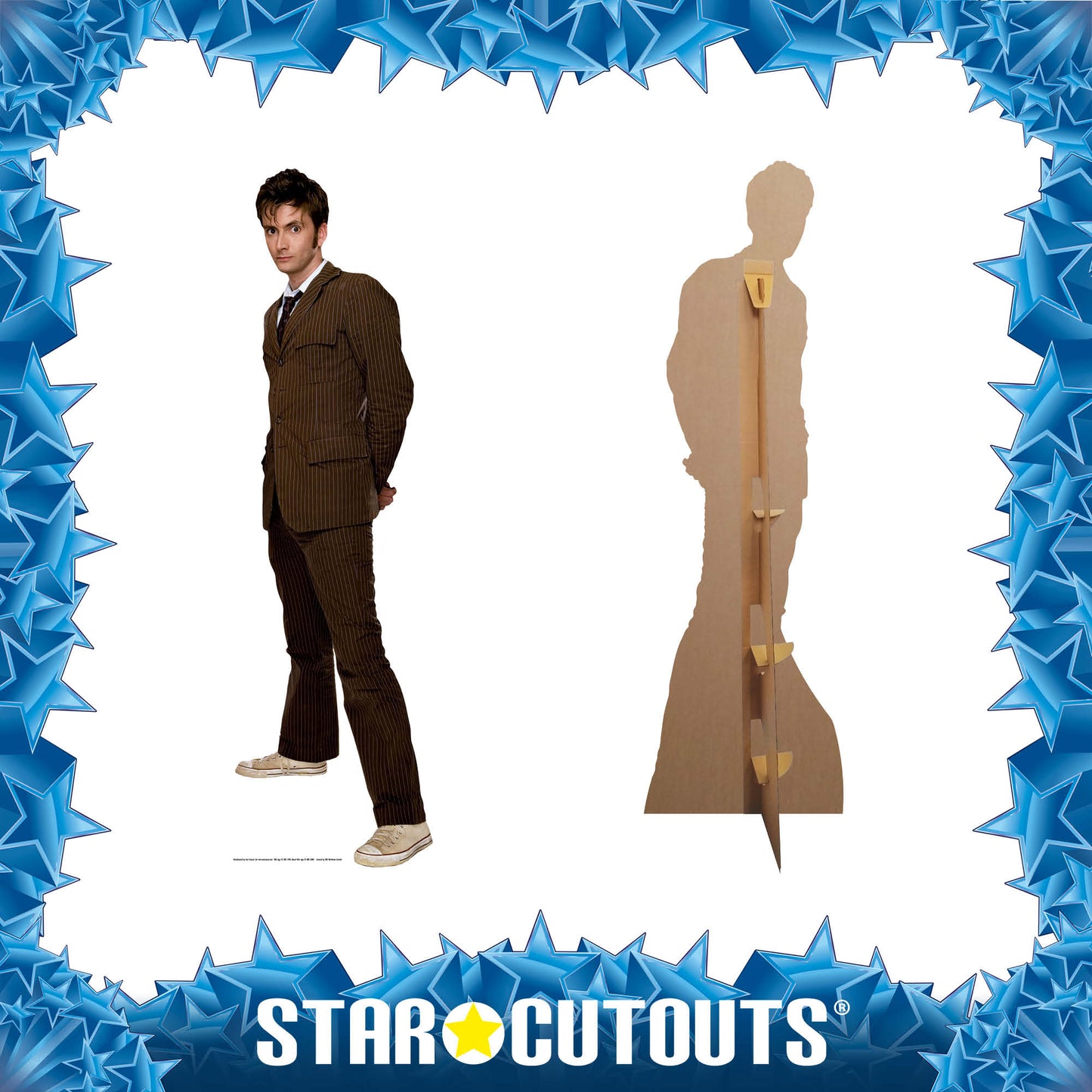 The Doctor Who David Tennant Brown Suit Cardboard Cutout - mycardboardcutout