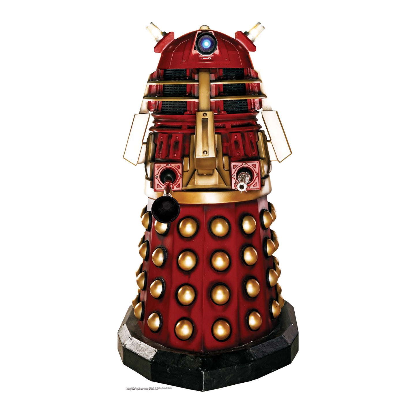 Supreme Dalek Red Dalek Cardboard Cutout - mycardboardcutout