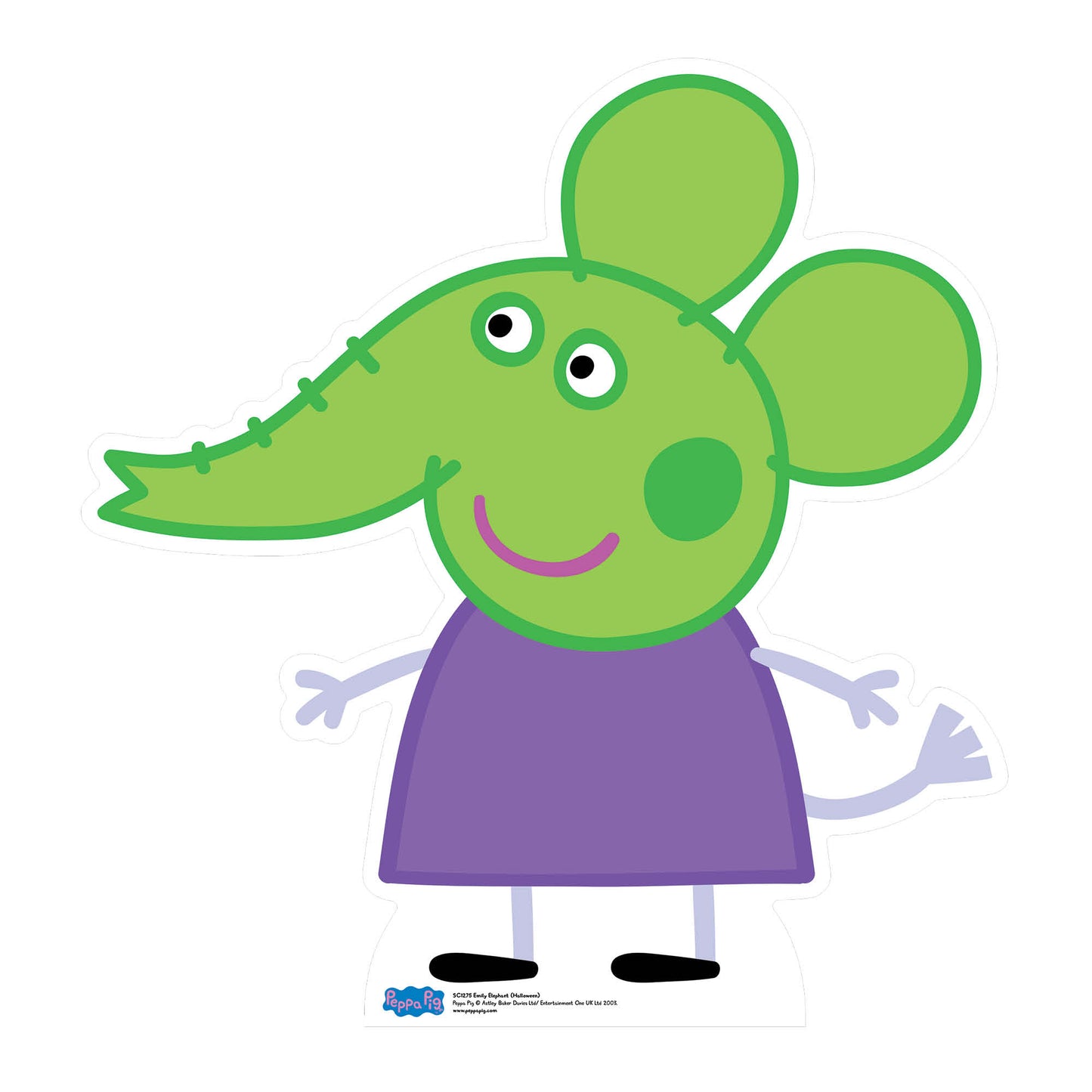 Emily Elephant Peppa Pig Halloween Cardboard Cutout - mycardboardcutout