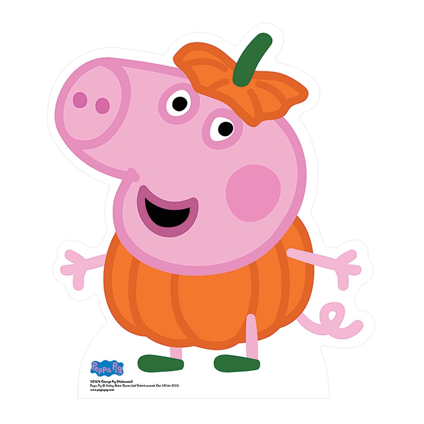 George Pig Peppa Pig Halloween Cardboard Cutout - mycardboardcutout