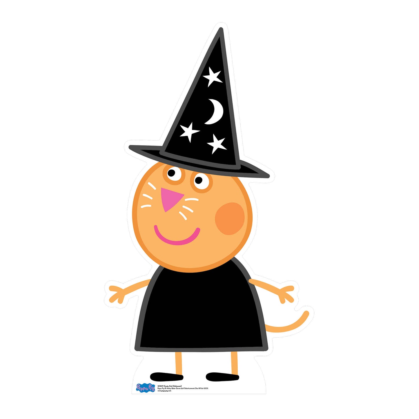 Candy Cat Peppa Pig Halloween Cardboard Cutout - mycardboardcutout