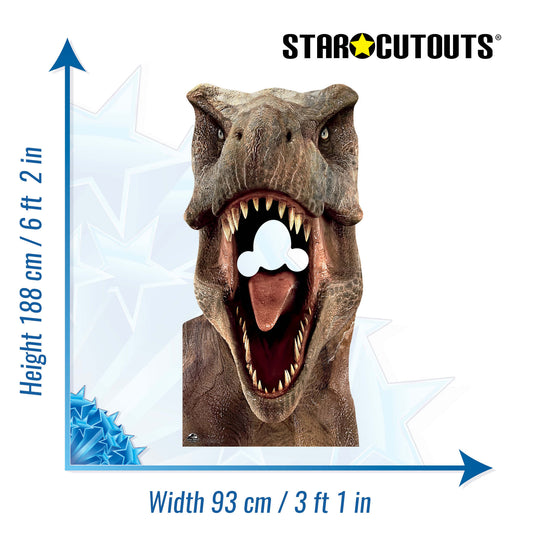 Tyrannosaurus Rex TRex Dinosaur StandIn Cardboard Cutout - mycardboardcutout