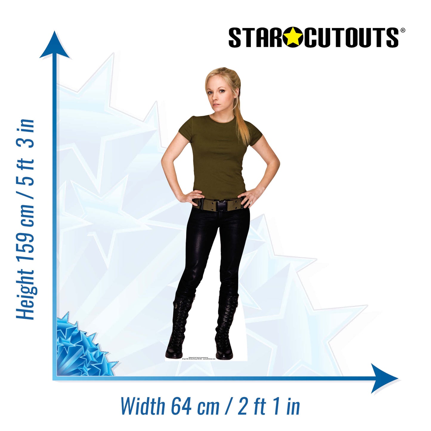 Jenny The Doctor's Daughter Cardboard Cutout - mycardboardcutout