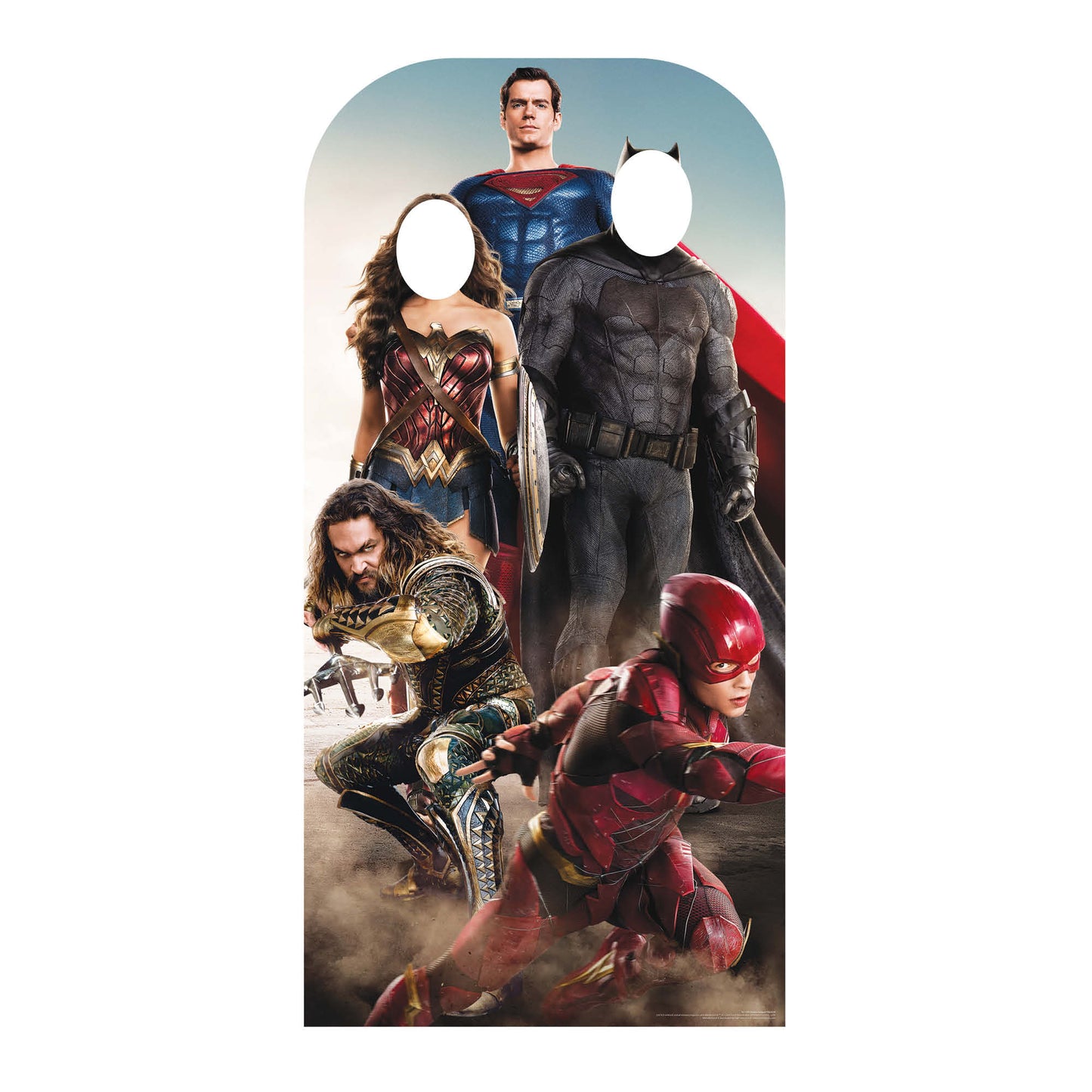 Justice League Stand In Adult Live Action Cardboard Cutout - mycardboardcutout