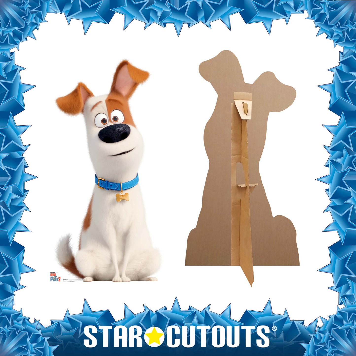 Max Terrier Dog Secret Life of Pets Cardboard Cutout - mycardboardcutout