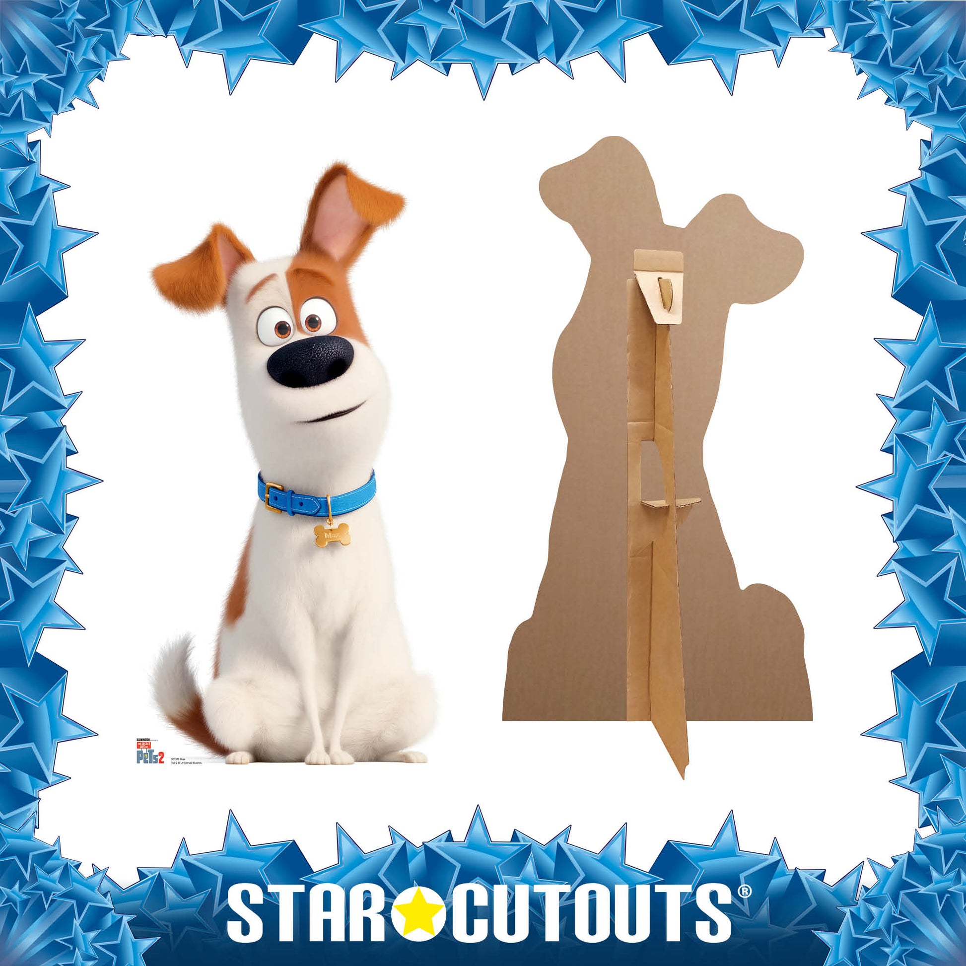 Max Terrier Dog Secret Life of Pets Cardboard Cutout - mycardboardcutout