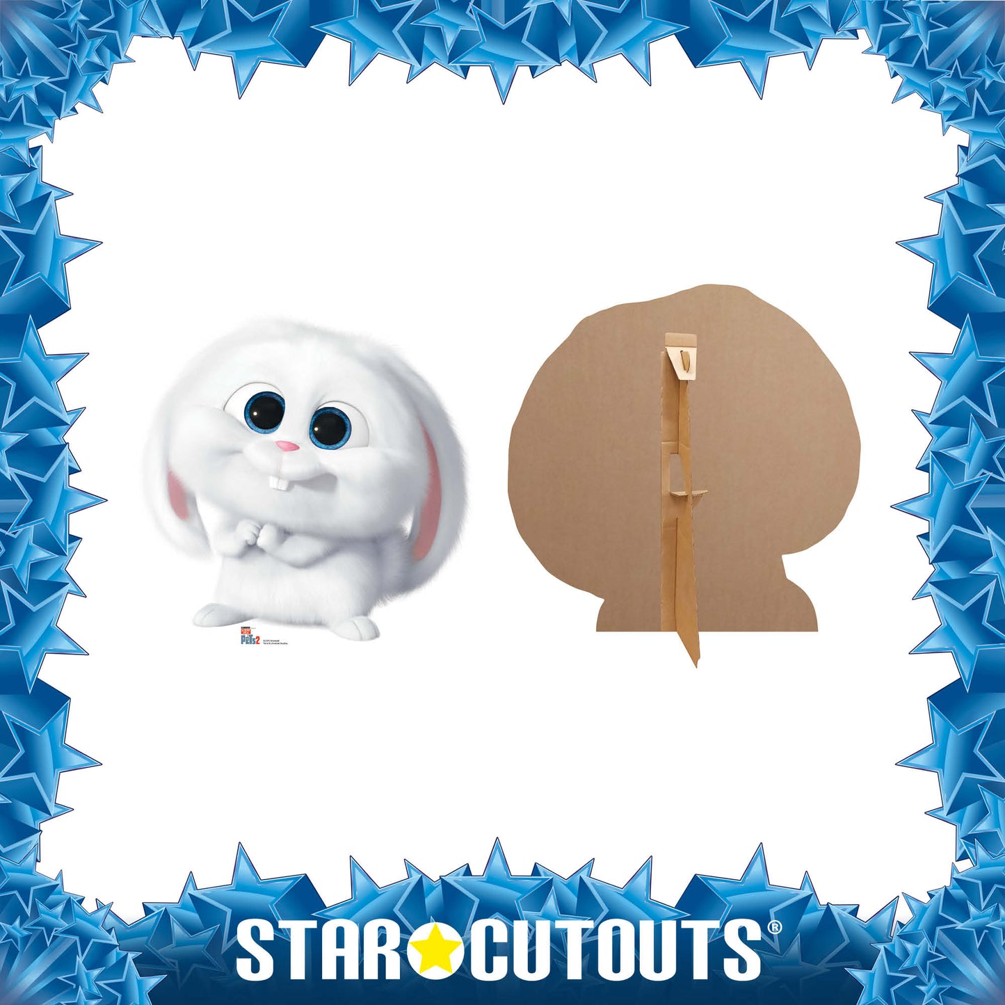 Snowball the Rabbit Secret Life of Pets Cardboard Cutout - mycardboardcutout