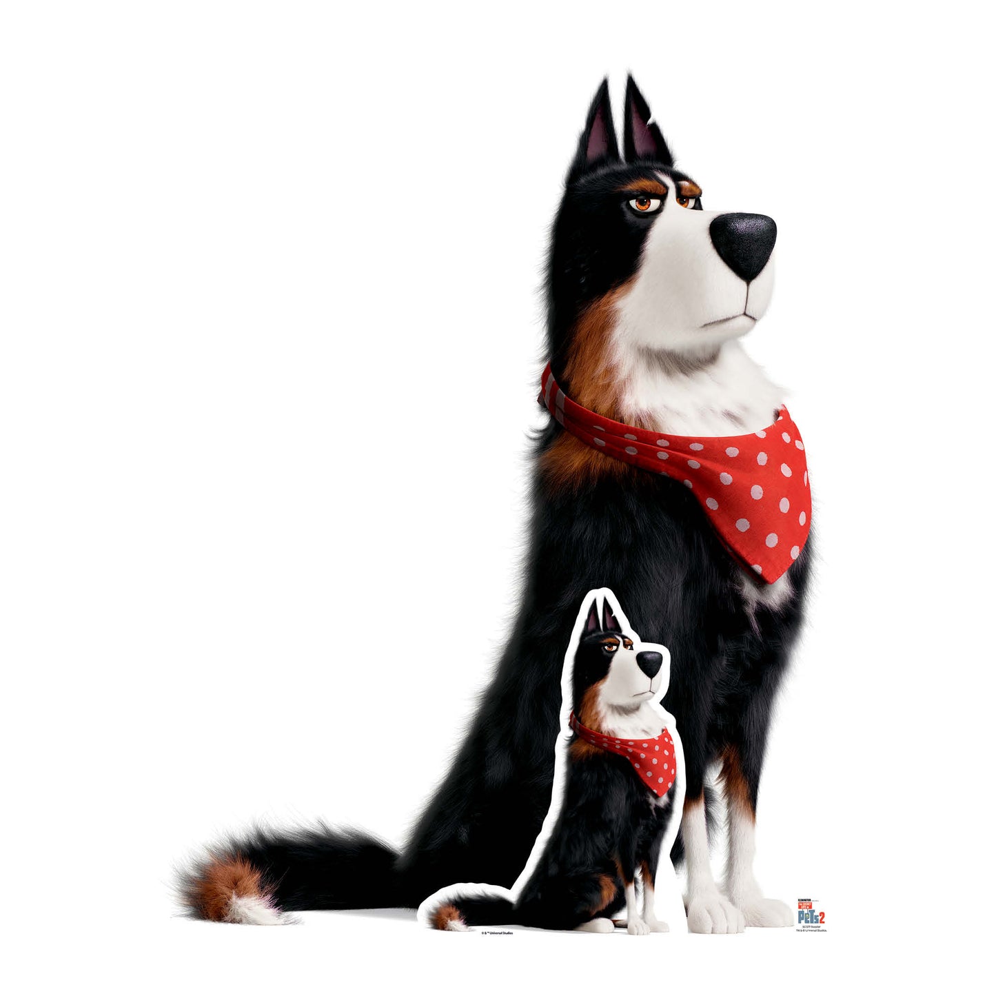 Rooster Sheepdog Secret Life of Pets Cardboard Cutout - mycardboardcutout