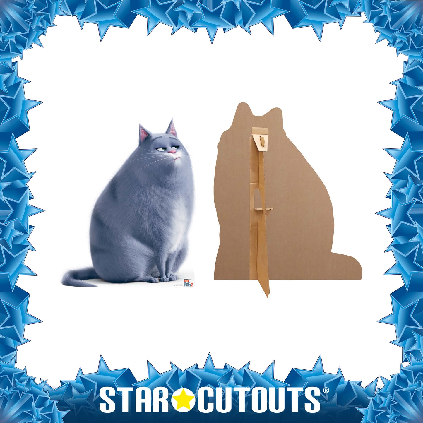 Chloe Tabby Cat Secret Life of Pets Cardboard Cutout - mycardboardcutout
