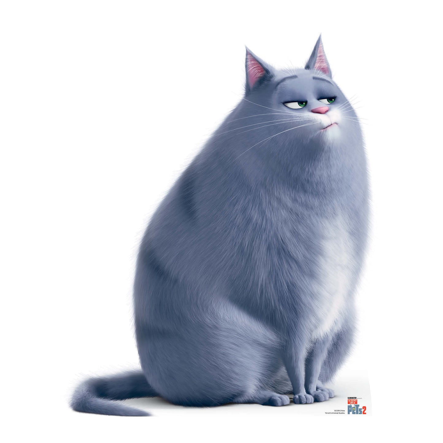 Chloe Tabby Cat Secret Life of Pets Cardboard Cutout - mycardboardcutout