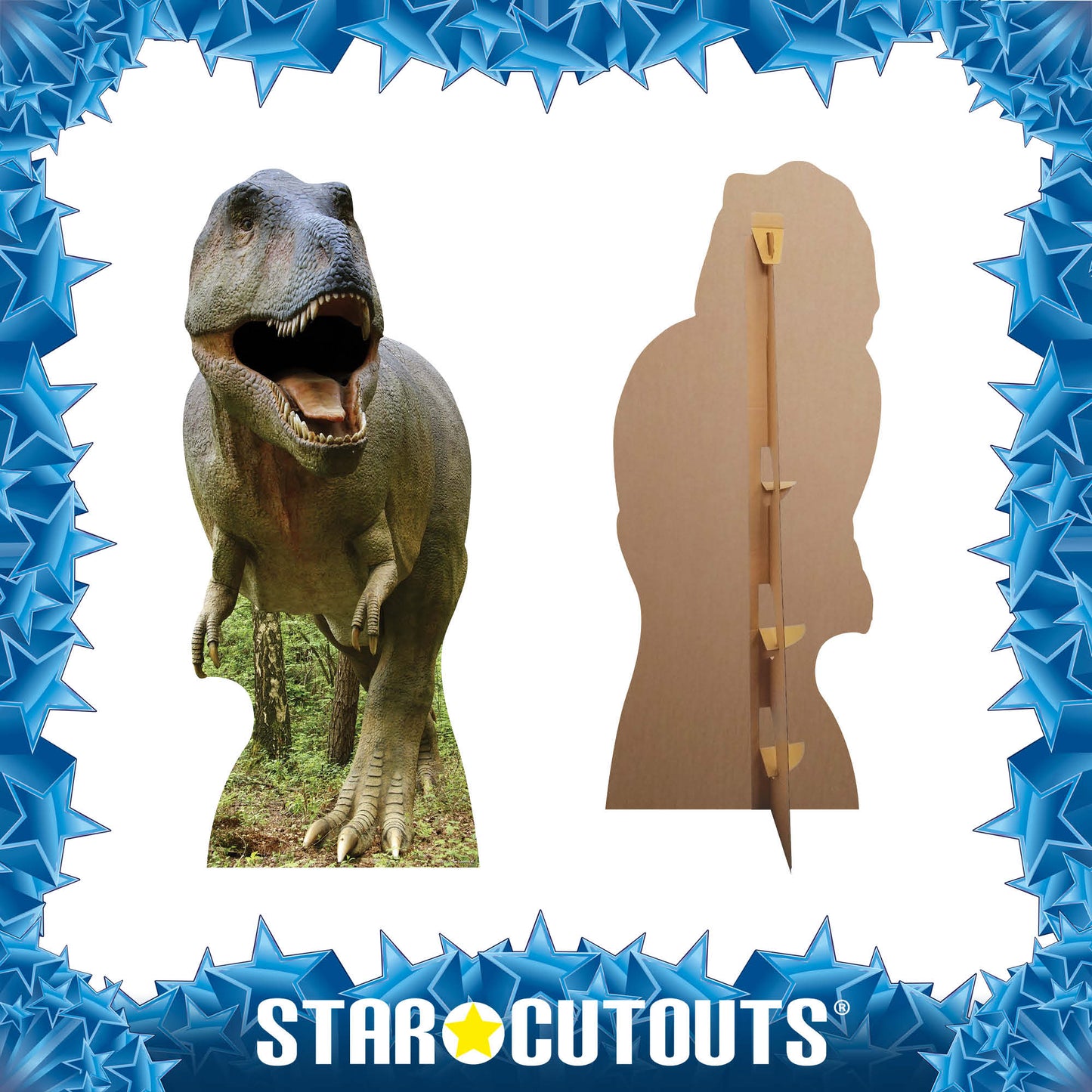 Tyrannosaurus Rex Dinosaur Animal Cardboard Cutout - mycardboardcutout