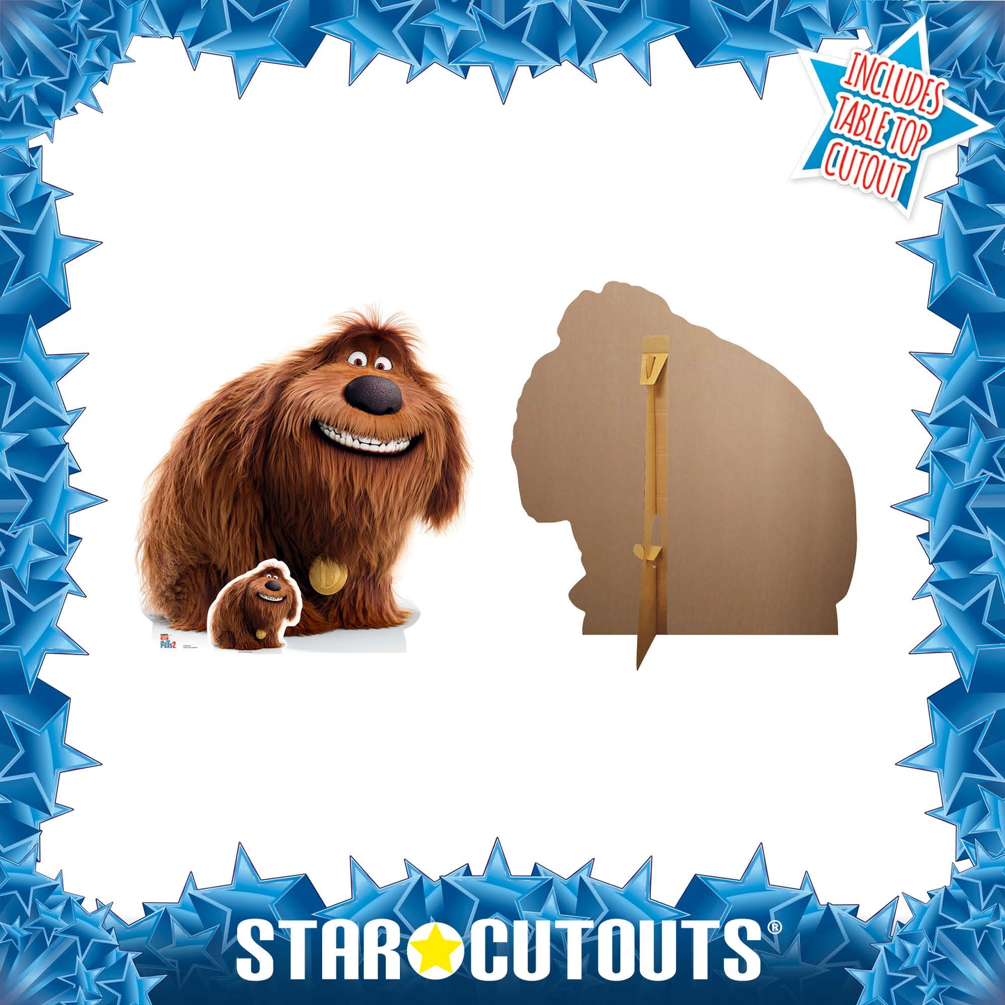Duke Big Dog Secret Life of Pets Cardboard Cutout - mycardboardcutout
