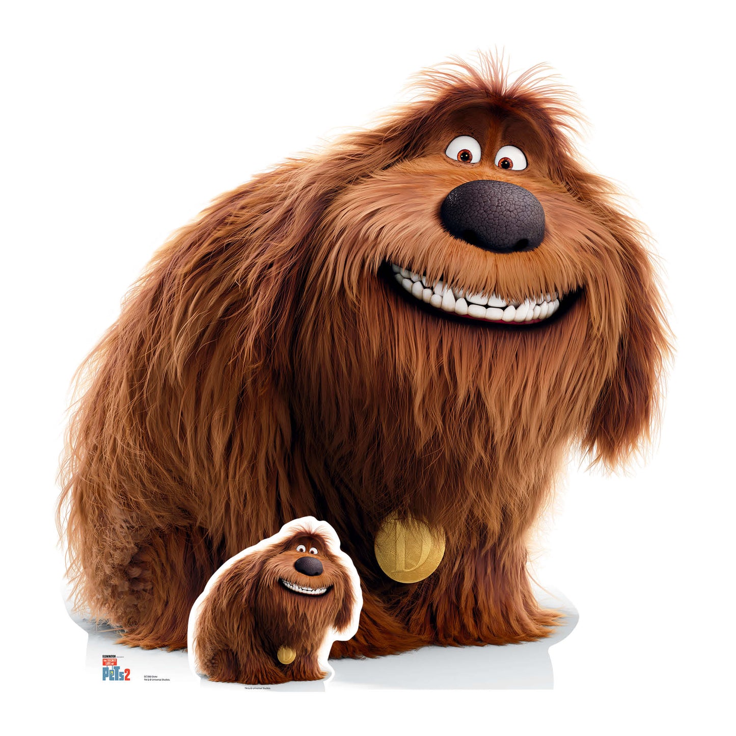 Duke Big Dog Secret Life of Pets Cardboard Cutout - mycardboardcutout