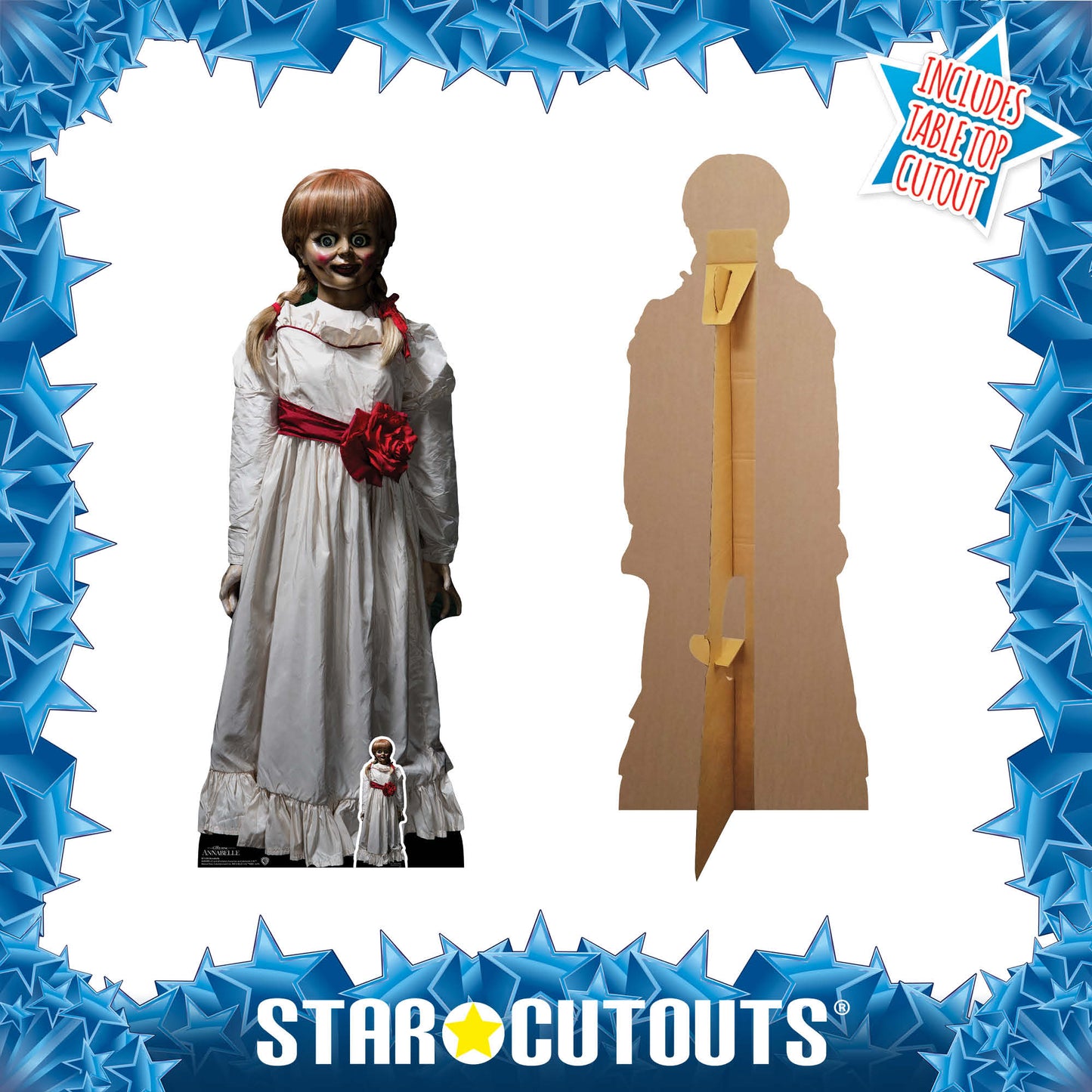 Annabelle Doll Cardboard Cutout Lifesize - mycardboardcutout
