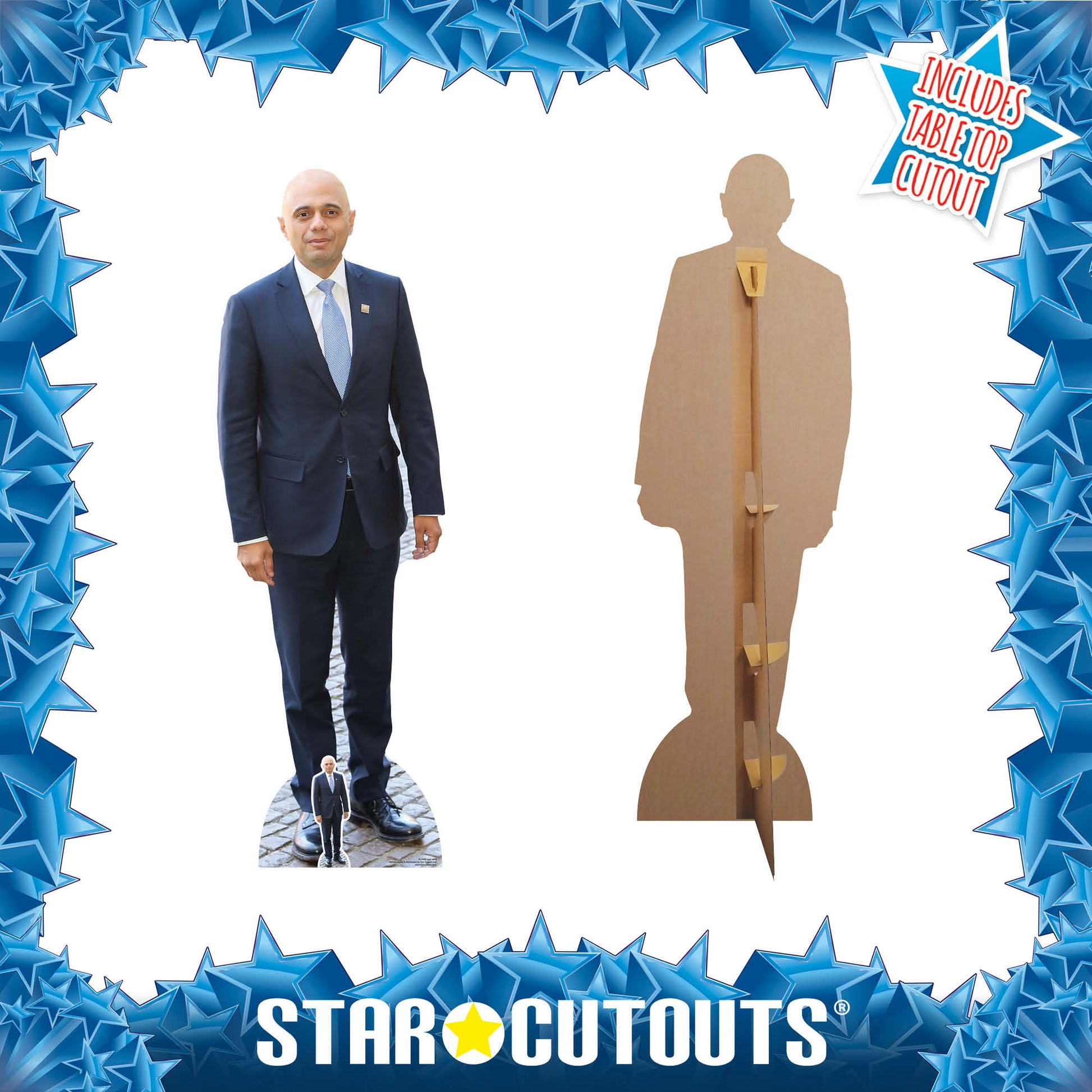 Sajid Javid Cardboard Cutout Politician - mycardboardcutout