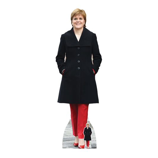 Nicola Sturgeon Cardboard Cutout Politician - mycardboardcutout