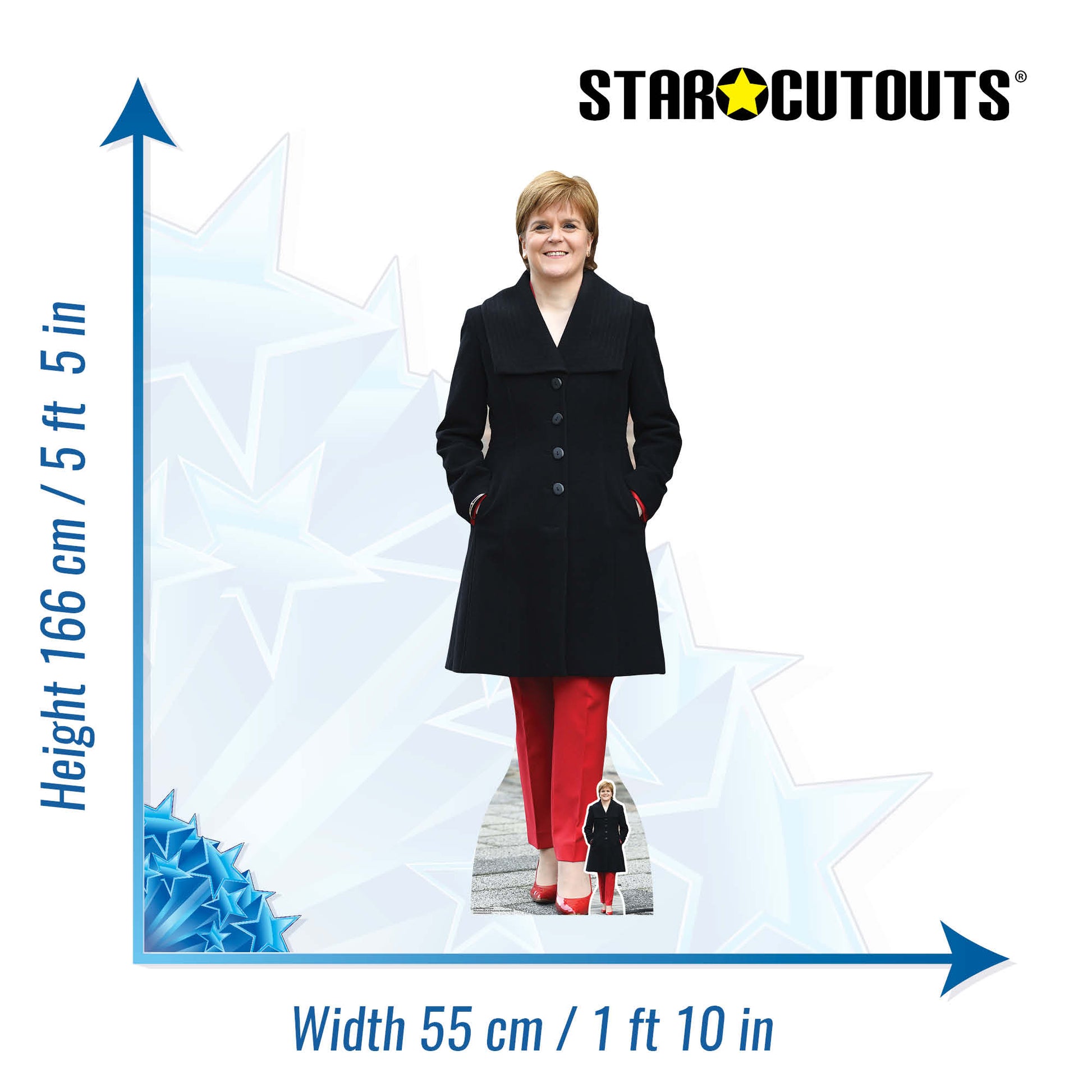 Nicola Sturgeon Cardboard Cutout Politician - mycardboardcutout