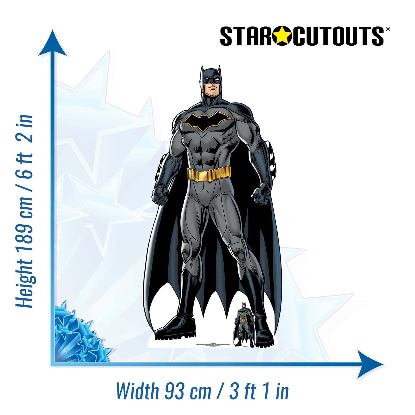 Batman Caped Crusader Cardboard Cutout - mycardboardcutout