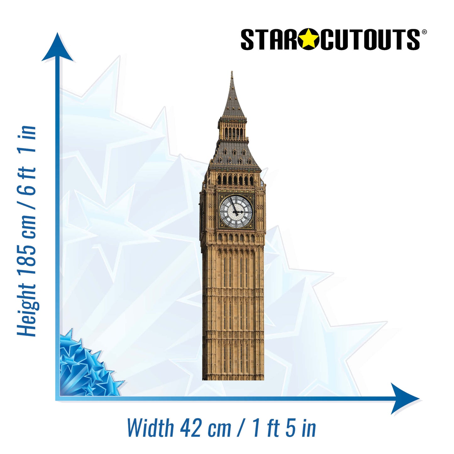 Big Ben Cardboard Cutout - mycardboardcutout